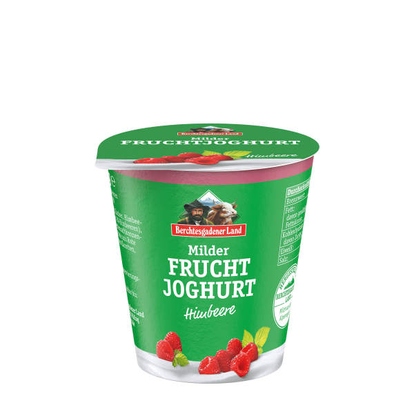 Berchtesgadener Land Milder Fruchtjoghurt Himbeere 3,5%, 100g