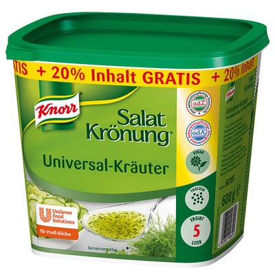 Knorr Salatkrönung Universal-Kräuter 600g