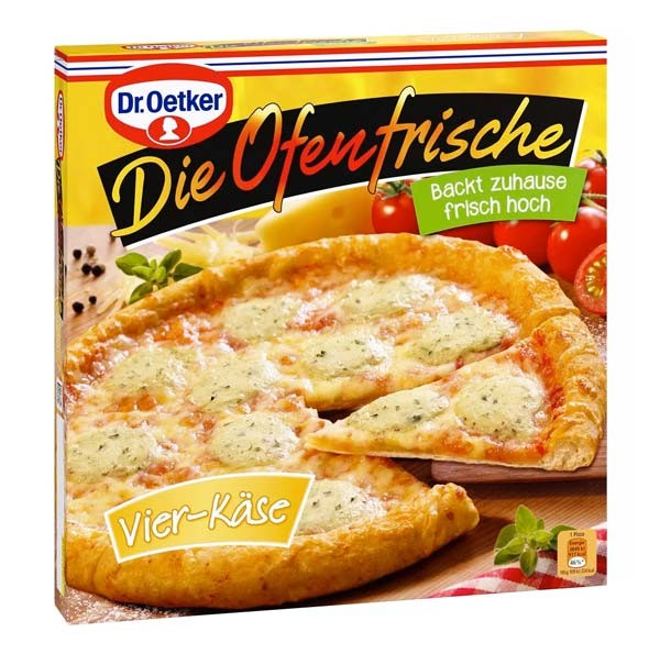 Dr. Oetker Die Ofenfrische Pizza Vier-Käse 410g