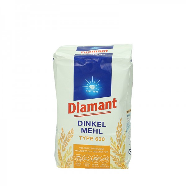 Diamant Dinkel Mehl Type 630 1kg