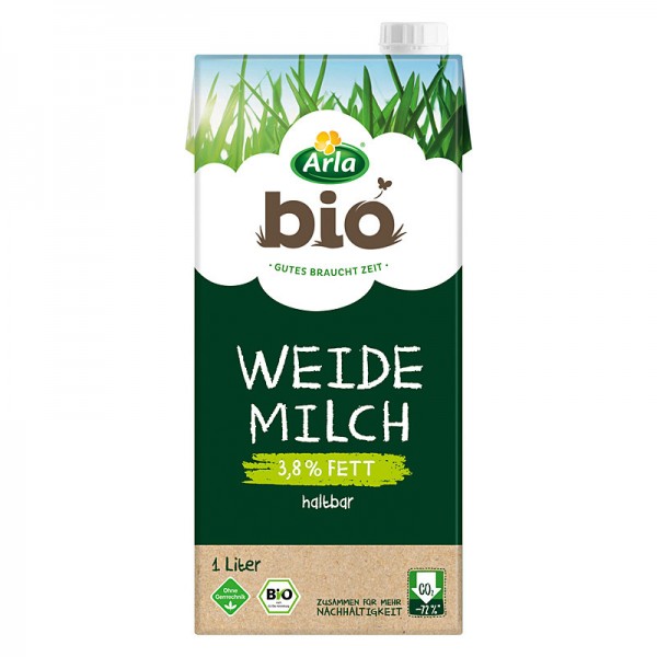 Arla Bio H-Weidemilch 3,8% 1L