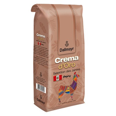 Dallmayr Crema d'Oro Selektion des Jahres ganze Bohne 1kg