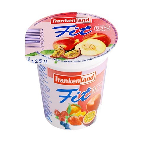 FrankenLand Fit Joghurt Pfirsich-Maracuja 125g