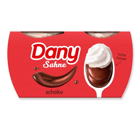 Danone Dany Sahne Schoko Pudding 4x115g