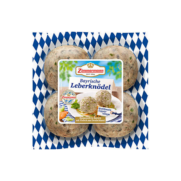 Zimmermann Bayerische Leberknödel 4x75g