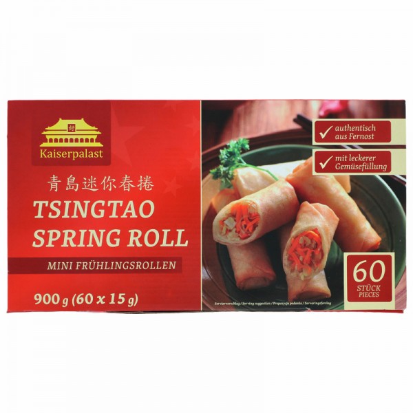 Kaiserpalast Mini Frühlingsrollen, tiefgekühlt, 60 Stück je 15g