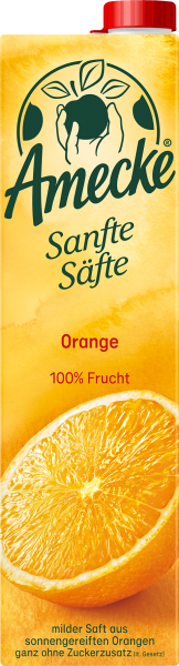 Amecke Orangensaft 100% Fruchtgehalt 1L