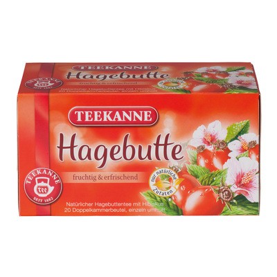 Teekanne Hagebutte 20x3,5g