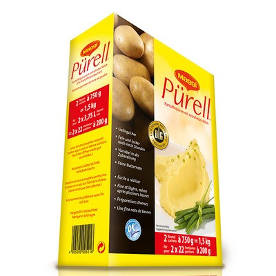 Maggi Kartoffelpüree mit entrahmter Milch 2x750g