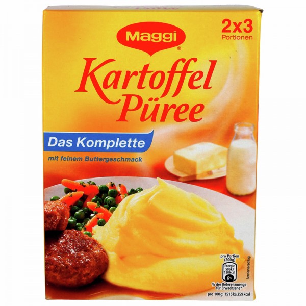 Maggi Kartoffel Püree Das Komplette 200g