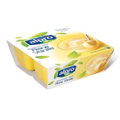 Alpro Soja-Dessert Feine Vanille 4x125g