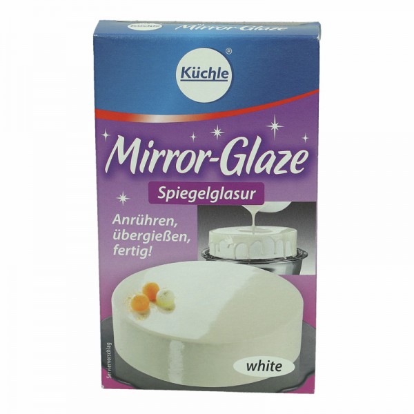 Mirror Glaze Spiegelglasur white 95g