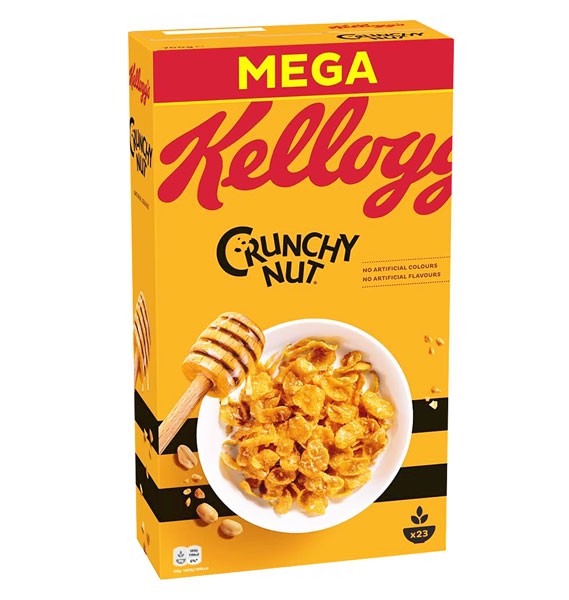 Kellog's Crunchy Nut Cornflakes MEGA PACK, 700g