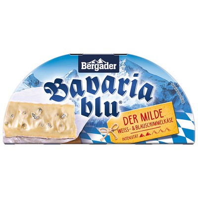 Bavaria blu Der Milde Weiss- und Blauschimmelkäse 70% 175g