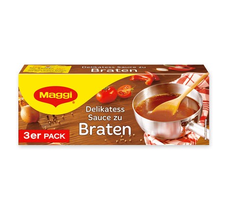 Maggi Delikatess Sauce zu Braten 3er Pack