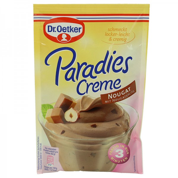 Dr. Oetker Paradies Creme Nougat 70g