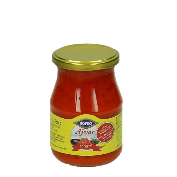 Sofko Ajvar scharf 350g