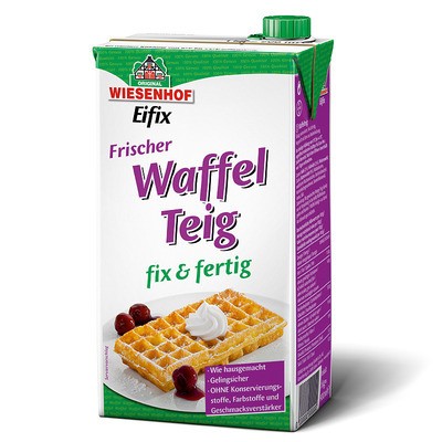 Frischer Waffelteig fix & fertig 1L