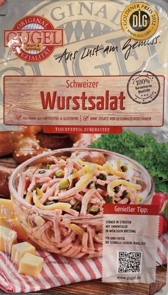 GUGEL Schweizer Wurstsalat 400g