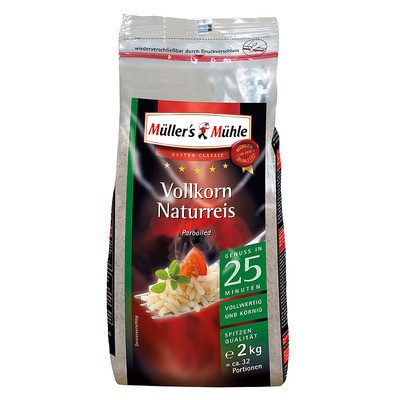 Müller's Mühle Vollkorn Naturreis 2kg