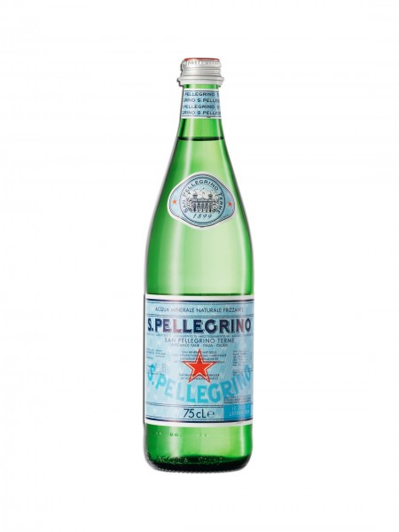 San Pellegrino Mineralwasser Einzelflasche 0,75L