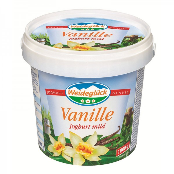 Weideglück Fruchtjoghurt Vanille 3,5% 1kg
