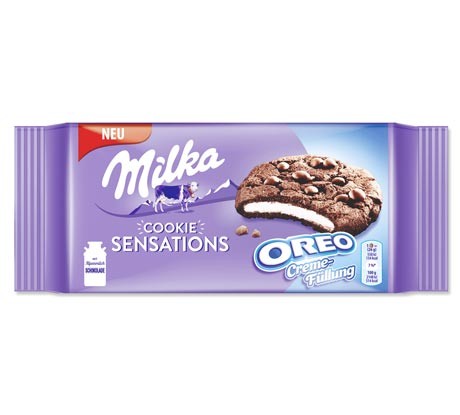 Milka Cookie Sensations Kekse mit OREO Cremefüllung