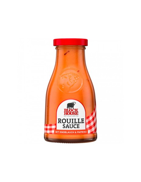 Block House Rouille Sauce mit Knoblauch & Paprika, 240ml
