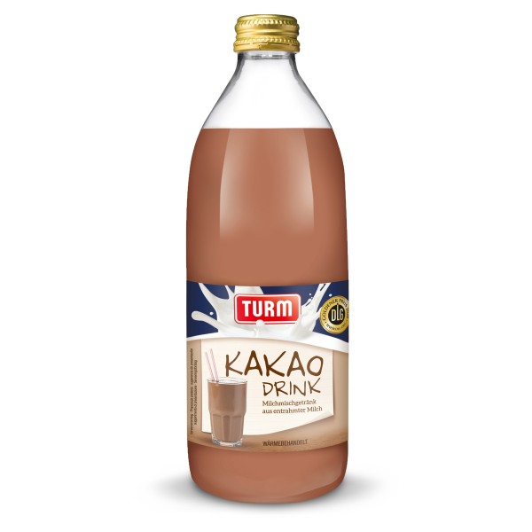 Turm Kakao Drink, 500ml Glasflasche