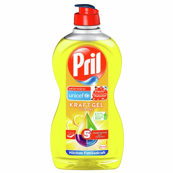 PRIL Spülmittel Kraft-Gel Zitrone 450ml