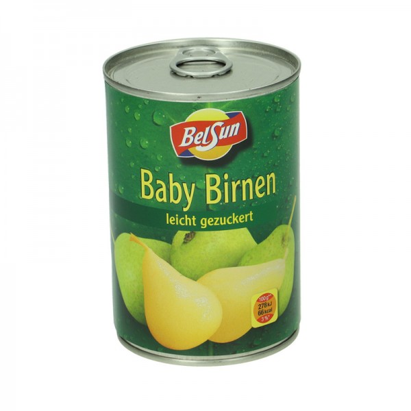 Bel Sun Baby Birnen 425ml Dose, 200g