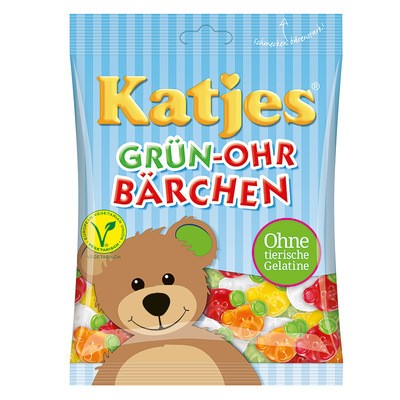 Katjes Grün-Ohr Bärchen 200g