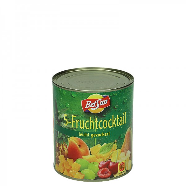 Bel Sun 5 Fruchtcocktail in 850ml Dose, 490g