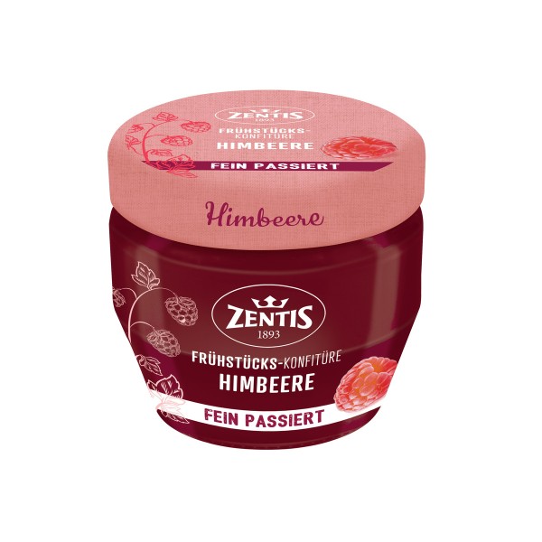 Zentis Frühstücks-Konfitüre Extra Himbeere 230g