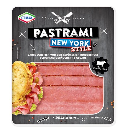 Steinhaus Pastrami NEW YORK STYLE 60g