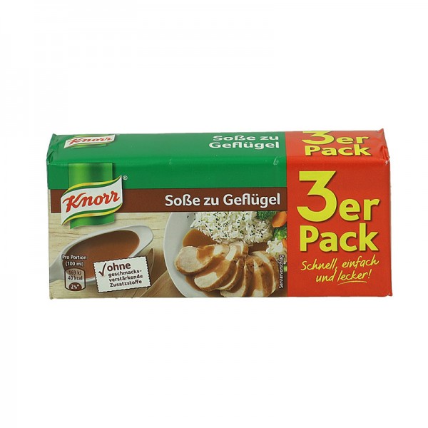 Knorr Soße zu Geflügel für 750ml