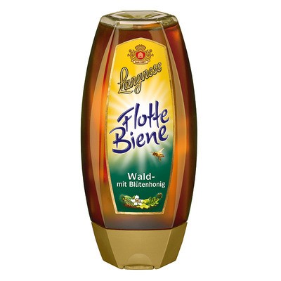 Langnese Flotte Biene Wald- mit Blütenhonig 500g