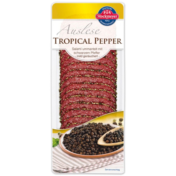 Stockmeyer Tropical Pepper, Pfeffersalami, 150g