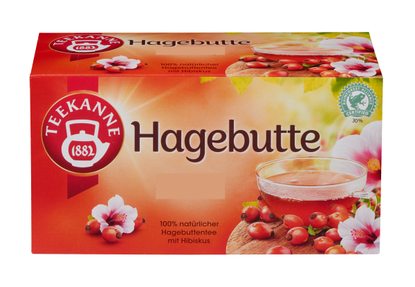 Teekanne Hagebutte 20x3,5g