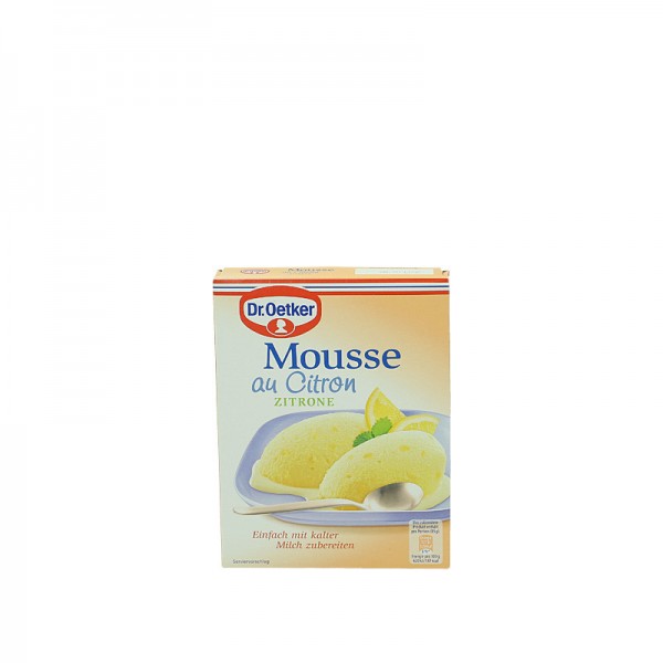 Dr. Oetker Mousse au Citron 93g