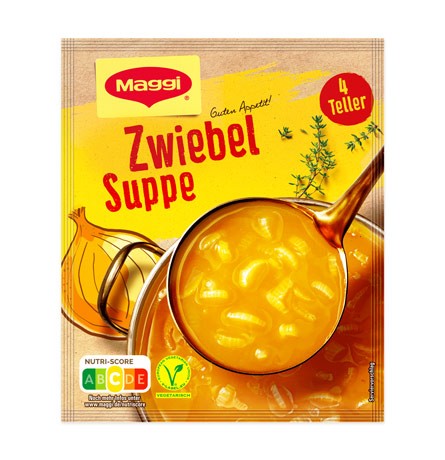 Maggi Zwiebelsuppe für 4 Teller