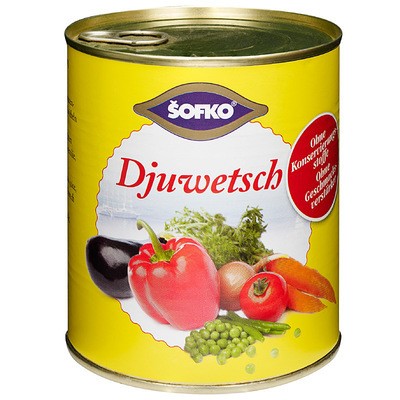 Sofko Djuwetsch Gedünstetes Mischgemüse 850ml