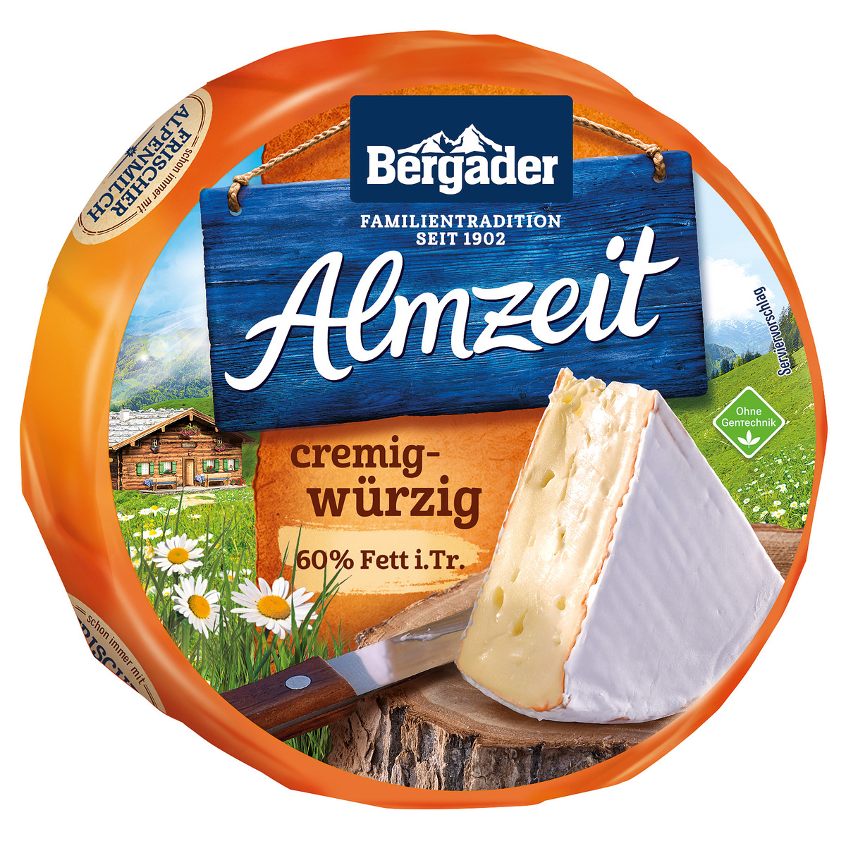 Bergbauern Almzeit Käse mit FrankenFresh liefern lassen! | FrankenFresh |  Lebensmittel Lieferservice Nürnberg Fürth Erlangen | Billiger Montag