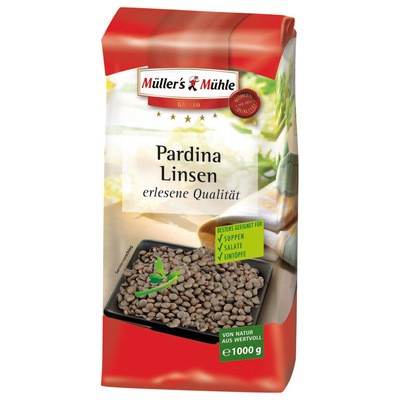 Müller's Mühle Pardina Linsen 1kg