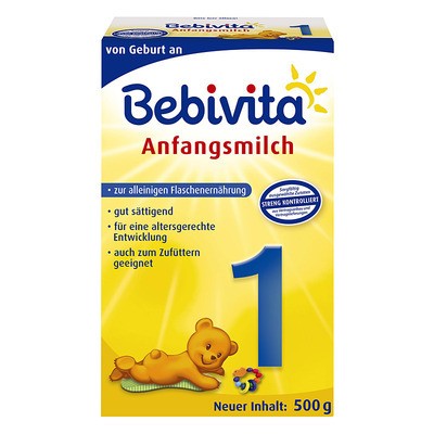Bebivita Anfangsmilch 1 von Geburt an 500g