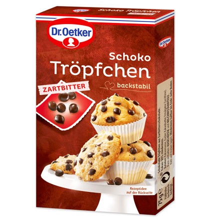 Dr. Oetker Schoko Tröpfchen 75g