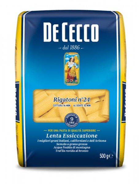 De Cecco Rigatoni Nr.24 500g