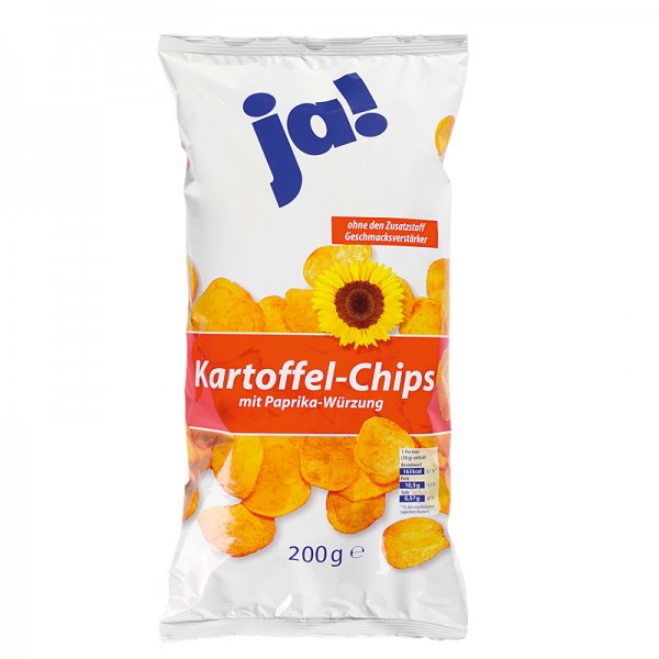 Paprika Chips 200g