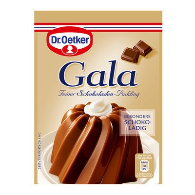 Dr. Oetker Gala Feiner Schokoladen-Pudding 3St