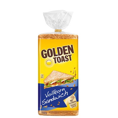 Golden Toast Vollkorn-Sandwich 750g